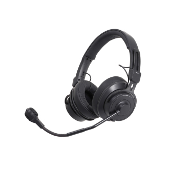 BPHS2C-UT BROADCAST STEREO HEADSET WITH CARDIOID CONDENSER BOOM MICROPHONE, UNTERMINATED